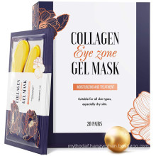 24K Gold Under Eye Mask Anti-Aging Hyaluronic Acid Collagen Under Eye Pads